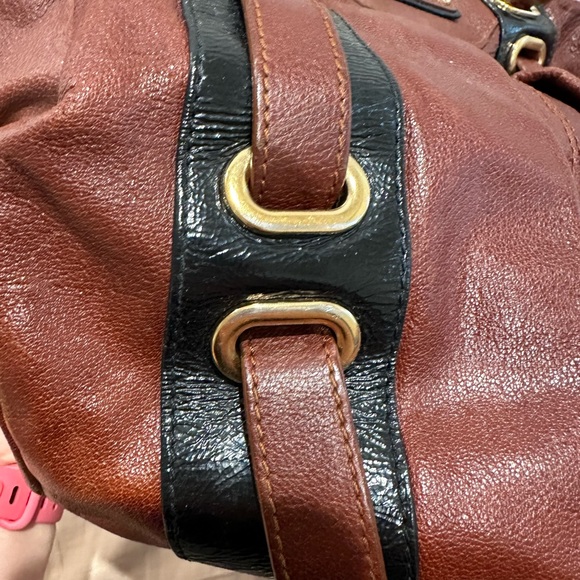 Marc Jacobs Hudson Collection Bowler Chestnut - Picture 6 of 10